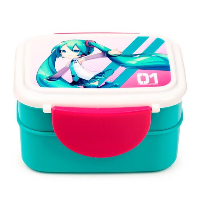 Sandwichera + cubiertos Hatsune Miku 3 Sandwichera + cubiertos Hatsune Miku 3