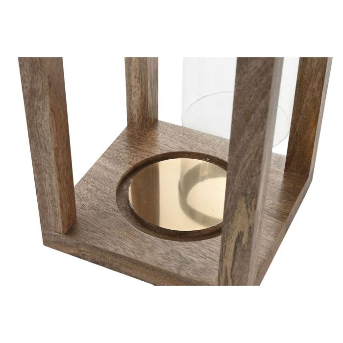 Portavela Vintage DKD Home Decor Marron 25 x 54 x 25 cm 3 Portavela Vintage DKD Home Decor Marron 25 x 54 x 25 cm 3