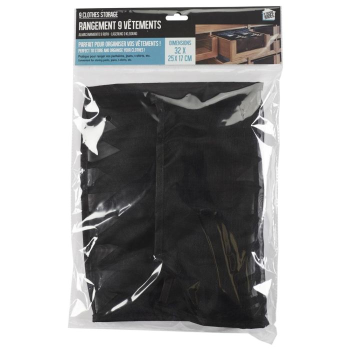 Je cherche une Idee Organizador de Ropa con 9 Compartimentos para Armario y Cajones 32x25x17 cm 1 Je cherche une Idee Organizador de Ropa con 9 Compartimentos para Armario y Cajones 32x25x17 cm 1