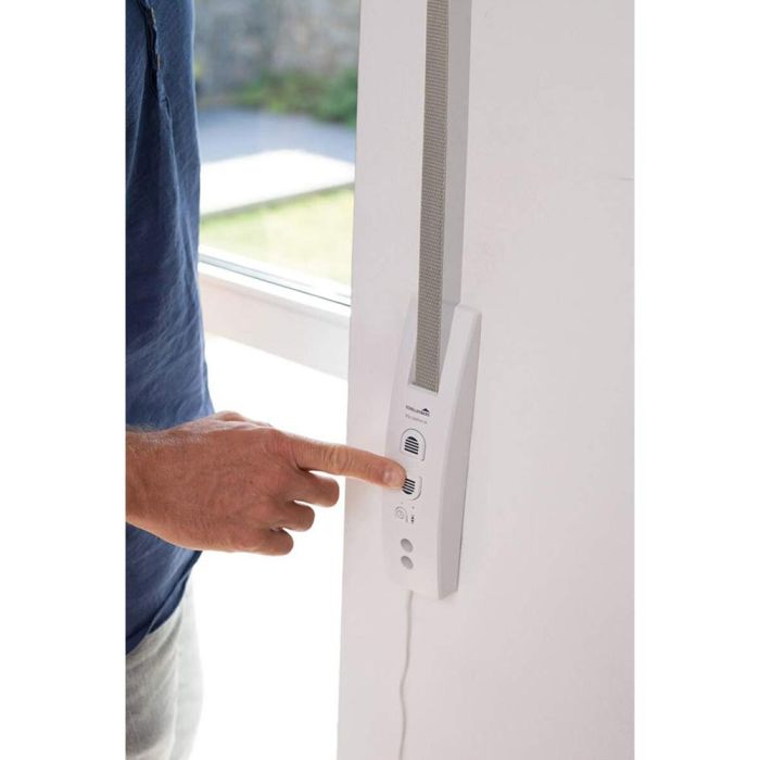 Schellenberg Recogedor Eléctrico Rollo Power 45 22638 para Persianas con Detección de Obstáculos y Cinta de 23mm 4