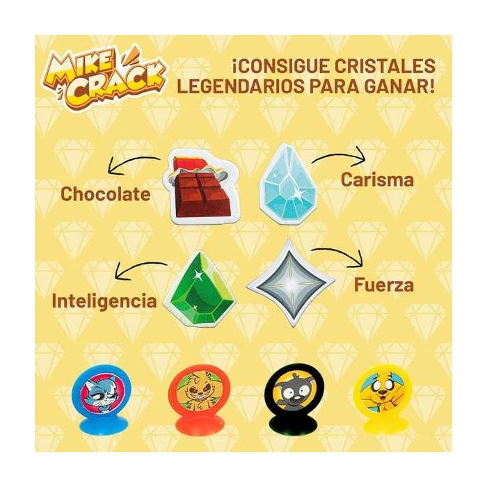 Juego de mesa mike crack ¡los cristales legendarios! 6