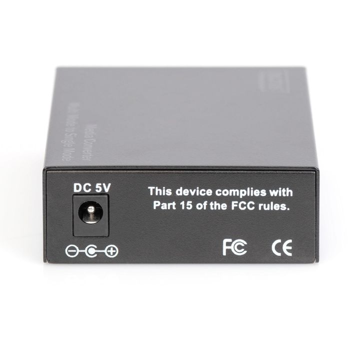 Digitus DN-82133 - Conversor de Medios - 100Mb LAN, Gigabit Ethernet 4