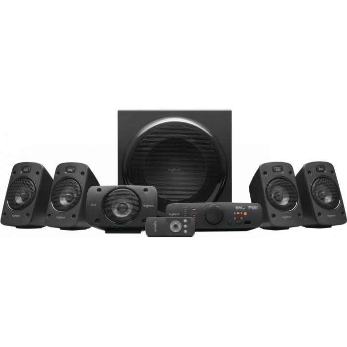 Logitech Z906 Altavoces 5.1 Surround Sound 500W RMS con Certificación THX, Dolby Digital y DTS para PC, MAC, Consolas y TV 0 Logitech Z906 Altavoces 5.1 Surround Sound 500W RMS con Certificación THX, Dolby Digital y DTS para PC, MAC, Consolas y TV 0