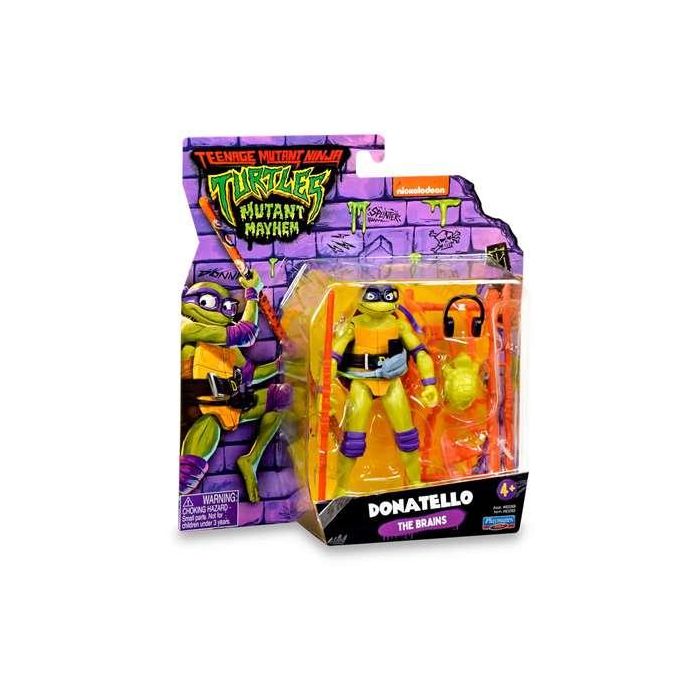 Famosa Tortugas Ninja Movie Figura Básica 7 cm Totalmente Articulada Incluye Accesorio de Lucha 9 Famosa Tortugas Ninja Movie Figura Básica 7 cm Totalmente Articulada Incluye Accesorio de Lucha 9