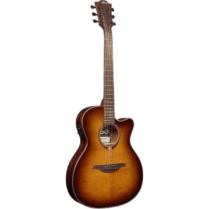 LAG Guitarra Acústica Auditorium Slim Cutaway 118 A/E - Brown Shadow | Electroacústica Tapa Cedro Rojo Macizo, Fondo Khaya, Acabado Brillante 1 LAG Guitarra Acústica Auditorium Slim Cutaway 118 A/E - Brown Shadow | Electroacústica Tapa Cedro Rojo Macizo, Fondo Khaya, Acabado Brillante 1