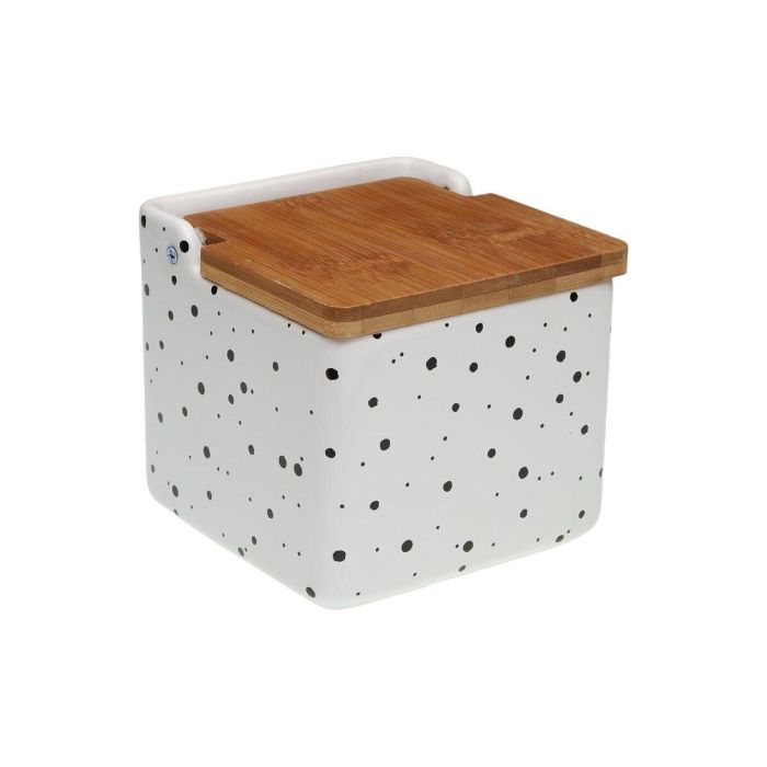 Salero con Tapa Versa Speckle Cerámica 12,2 x 11,5 x 12,2 cm 1 Salero con Tapa Versa Speckle Cerámica 12,2 x 11,5 x 12,2 cm 1