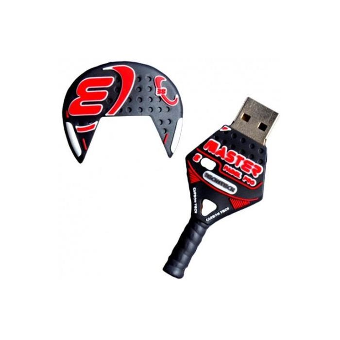 PENDRIVES DISEÑOS Pendrive USB Memoria Flash 32 GB Diseño Raqueta de Pádel TEC5046