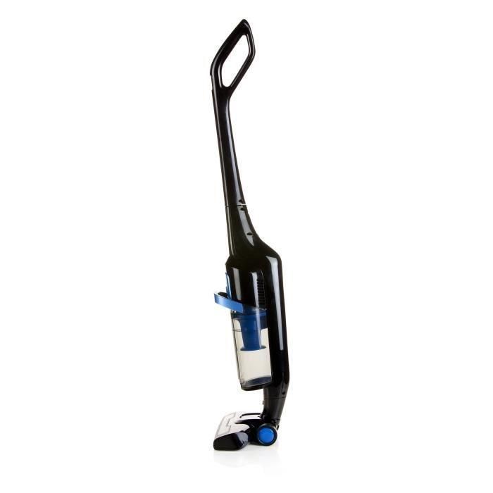 Aspiradora inalámbrica DOMO DO221SV - Sistema ciclónico - Batería de iones de litio de 29 V - Autonomía 50 min - Negro 2 Aspiradora inalámbrica DOMO DO221SV - Sistema ciclónico - Batería de iones de litio de 29 V - Autonomía 50 min - Negro 2