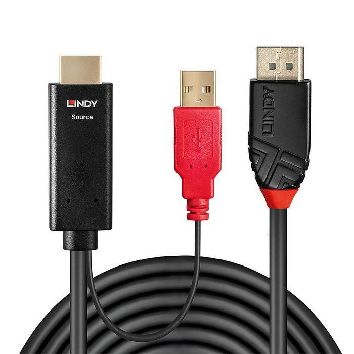 Lindy 1m HDMI to DisplayPort Cable 1 Lindy 1m HDMI to DisplayPort Cable 1
