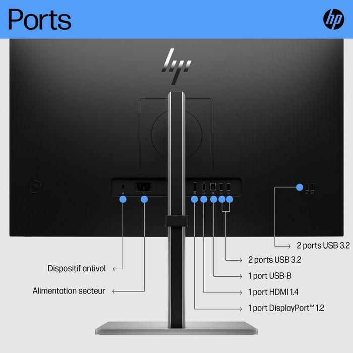 HP E27 G5 FHD Monitor 25 HP E27 G5 FHD Monitor 25