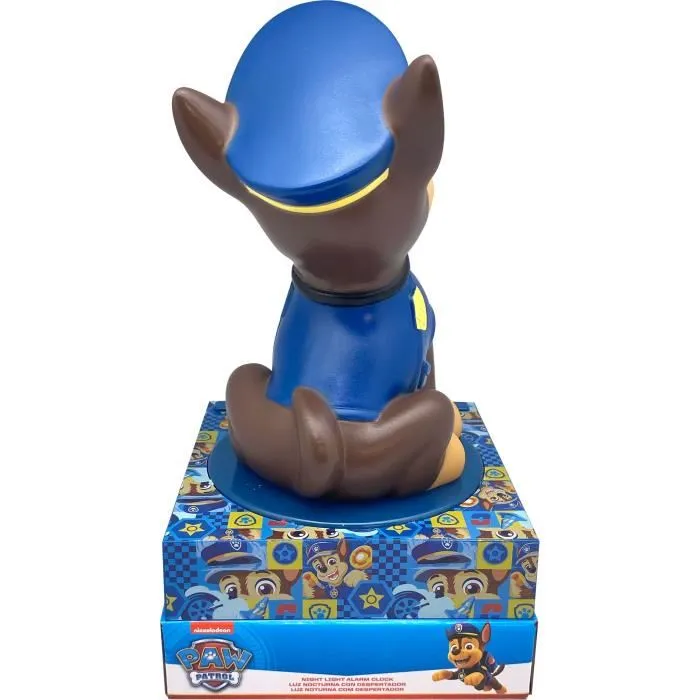 KIDS LICENSING Lámpara 3D Despertador Patrulla Canina Paw Patrol 22.9x13x13cm 1