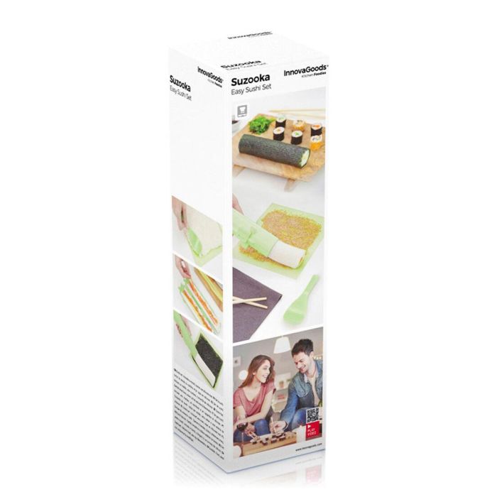 Set de Sushi con Recetas Suzooka InnovaGoods 3 Piezas 14