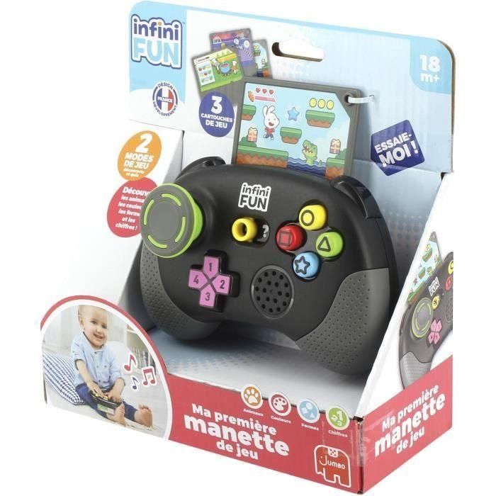 Infinifun INF8435748604340 Mando de Videojuegos para Bebés - Primer Control Remoto de Aprendizaje desde 18 Meses 1 Infinifun INF8435748604340 Mando de Videojuegos para Bebés - Primer Control Remoto de Aprendizaje desde 18 Meses 1