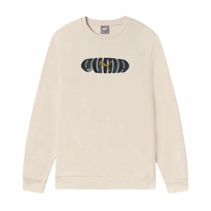 Sudadera sin Capucha Hombre Puma Essentials+ Graphic Crew Fl Hombre 0 Sudadera sin Capucha Hombre Puma Essentials+ Graphic Crew Fl Hombre 0