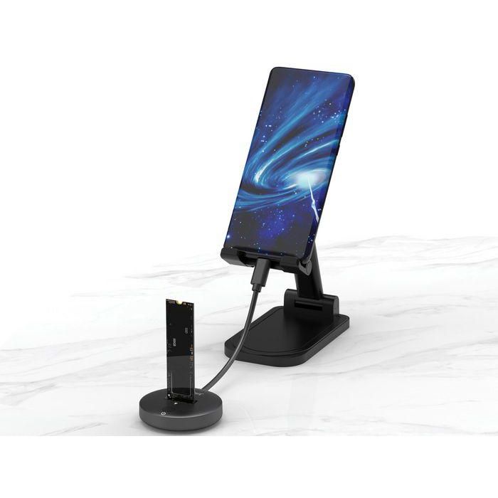 Sandberg USB 3.2 Dock Base Externa para Discos SSD M.2 y NVMe, Conexión USB-C Rápida de hasta 10 Gbps 3 Sandberg USB 3.2 Dock Base Externa para Discos SSD M.2 y NVMe, Conexión USB-C Rápida de hasta 10 Gbps 3