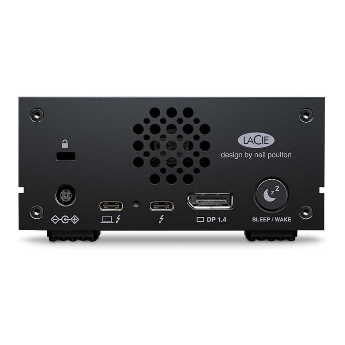 LaCie 1big Dock Disco Duro Externo 8TB 3.5" USB 3.2 Gen 1 / Thunderbolt 3 Estación de Acoplamiento con Lector de Tarjetas 9