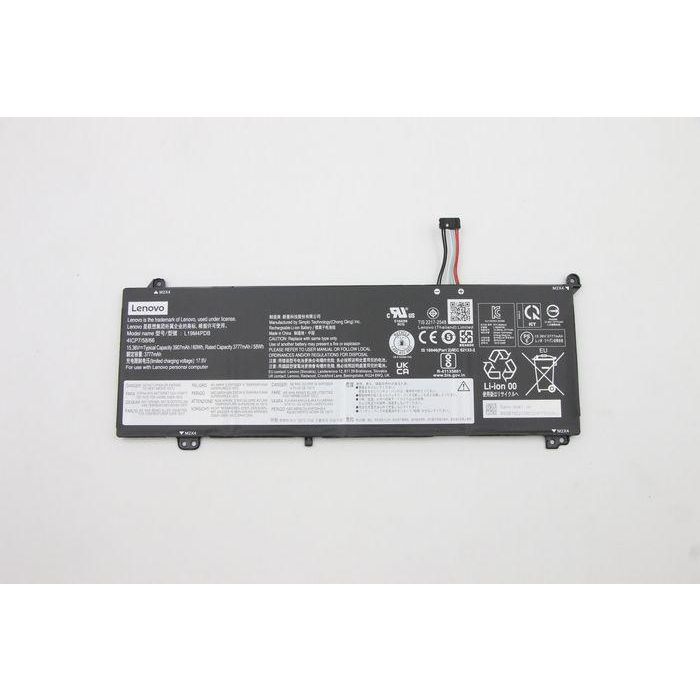 Lenovo 4-cell notebook battery, 15.36V voltage, 60Wh capacity, designed for Lenovo laptops, reliable power source. Lenovo 4-cell notebook battery, 15.36V voltage, 60Wh capacity, designed for Lenovo laptops, reliable power source.