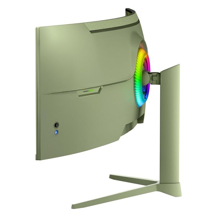 Arozzi Monitor Gaming Nova 49" Curvo Super UltraWide Dual QHD 5120x1440, VA, 165Hz, 4ms, HDR, 1500R, Verde