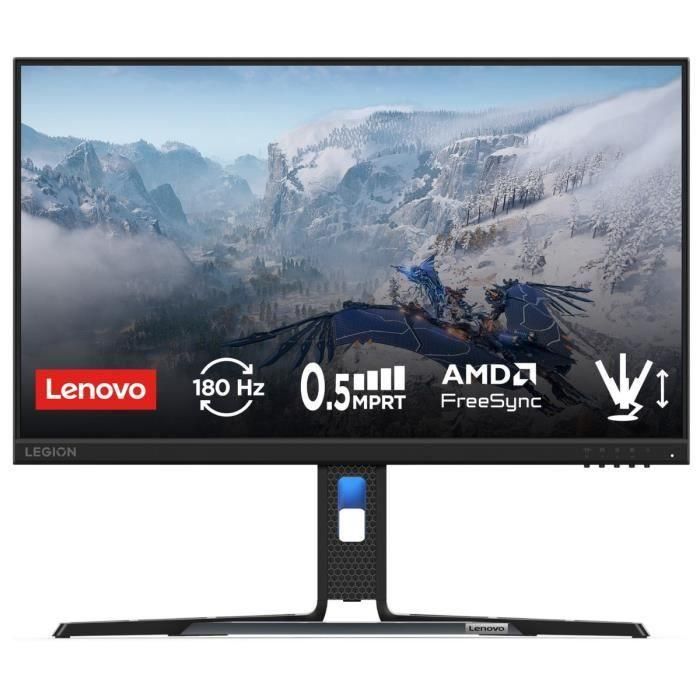 Lenovo 67CCGAC4EU Monitor Gaming de Alta Frecuencia Legion R24e 23.8" FHD IPS 180Hz 0.5ms HDMI 2.1 FreeSync Ergonómico Lenovo 67CCGAC4EU Monitor Gaming de Alta Frecuencia Legion R24e 23.8" FHD IPS 180Hz 0.5ms HDMI 2.1 FreeSync Ergonómico
