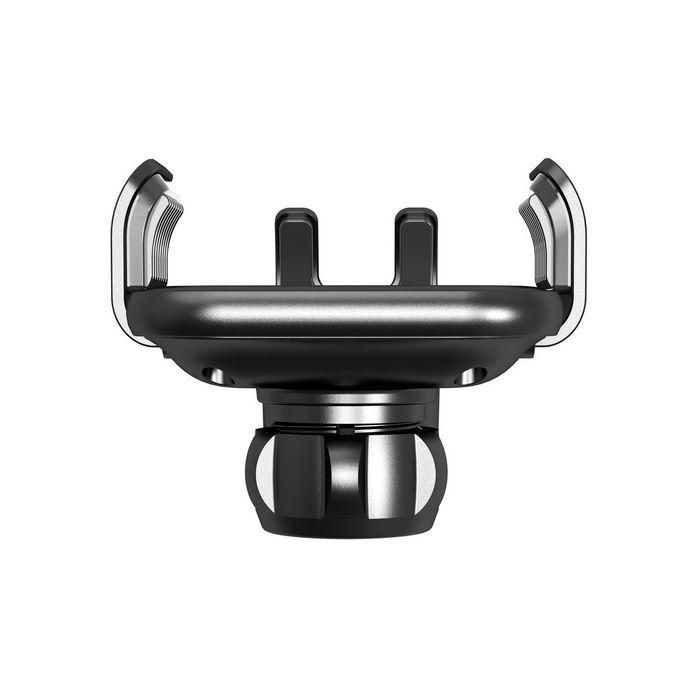 Veho TA-10 Soporte Coche Universal Smartphone Carga Inalámbrica Qi 15W, Auto Cierre, Liberación Rápida, Rotación 360º, Montaje Ventosa y Rejilla 4