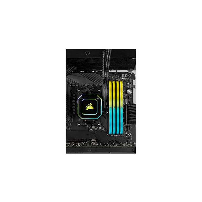 Corsair CMG16GX4M1E3200C16 Memoria RAM 16GB DDR4 3200MHz CL16 Vengeance RGB para PC Intel y AMD Retail 5