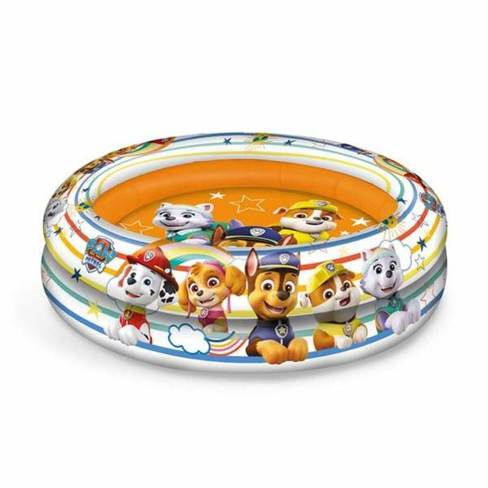 Piscina hinchable paw patrol 2aros 100 cm