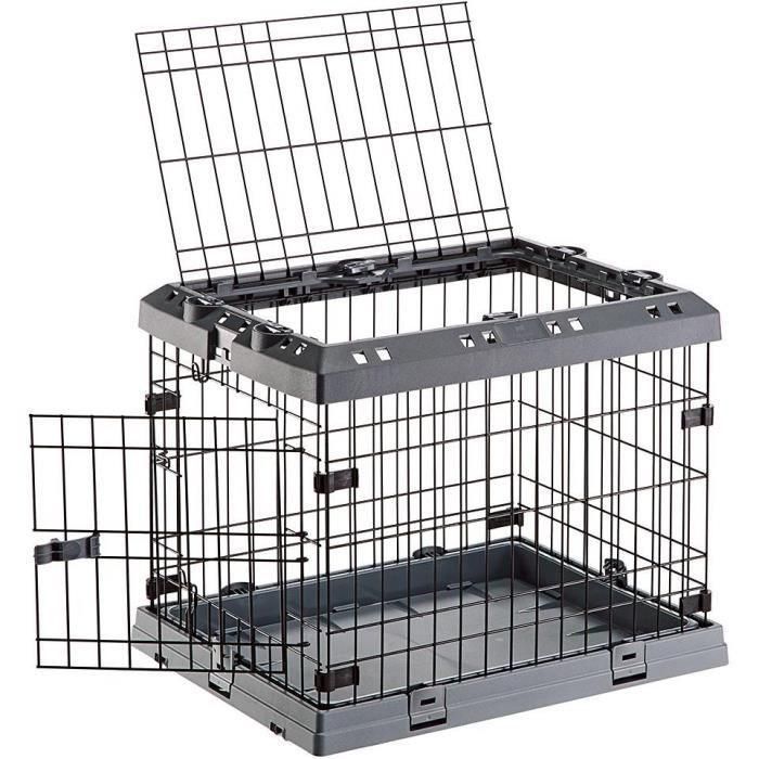 FERPLAST Caja de transporte Superior 105 73x77x107 cm - Negro FERPLAST Caja de transporte Superior 105 73x77x107 cm - Negro