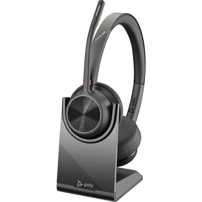 Poly 77Z31AA Auriculares Inalámbricos Voyager 4320 con Adaptador BT700, Base de Carga y Micrófono. Bluetooth. 24h Autonomía, Alcance 50m. Negro 0 Poly 77Z31AA Auriculares Inalámbricos Voyager 4320 con Adaptador BT700, Base de Carga y Micrófono. Bluetooth. 24h Autonomía, Alcance 50m. Negro 0