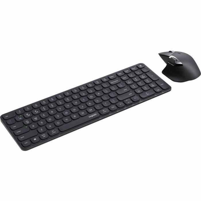 RAPOO 9760M Combo Teclado y Ratón Inalámbrico Ultrafino Gris Oscuro 5 RAPOO 9760M Combo Teclado y Ratón Inalámbrico Ultrafino Gris Oscuro 5