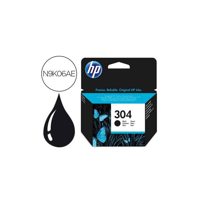 Hp Tinta Negro Deskjet 3720 - Nº304