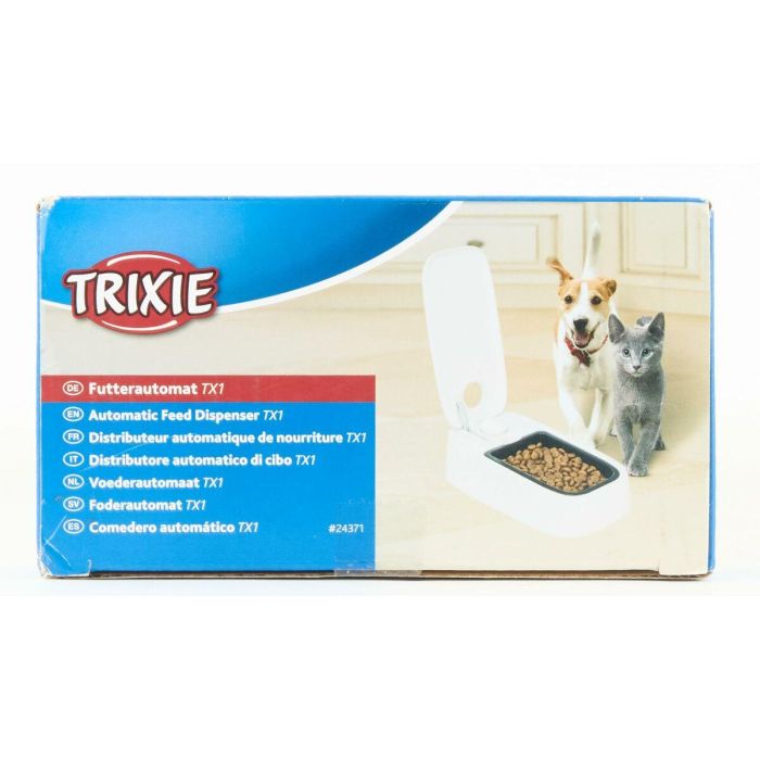 Comedero para Mascotas Trixie Blanco Negro Plástico 300 ml 26