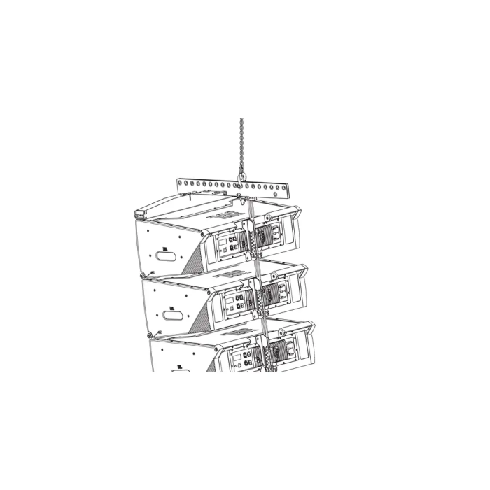 JBLPRO SRX910LA Marco de Arreglo Soporte para Hasta 16 Gabinetes 3
