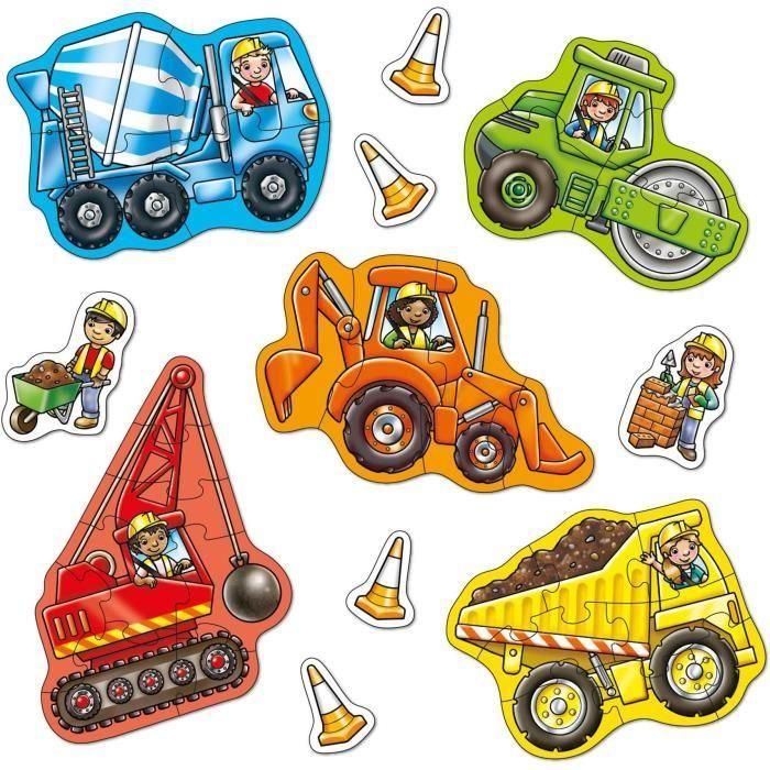 Tractores - Puzzle - HUERTO 3 Tractores - Puzzle - HUERTO 3