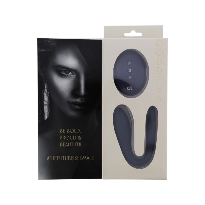 Vibrador para Parejas Dream Toys Goddess Collection Azul 8 Vibrador para Parejas Dream Toys Goddess Collection Azul 8