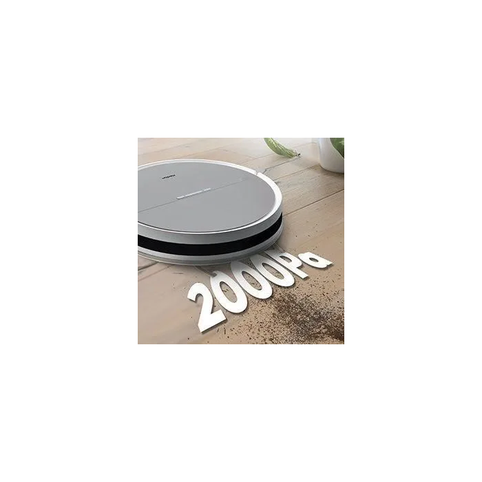 Medion MED4061275230024 Robot Aspirador - Potencia de succión 2000Pa - Navegación giroscópica - 2 cepillos laterales y Sensor de pared 3