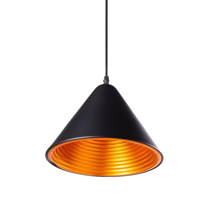 Lámpara Colgante Julianna SKD-P026-B Estilo Nórdico Vintage de Aluminio con Cable Regulable en Altura para Bombilla LED 0 Lámpara Colgante Julianna SKD-P026-B Estilo Nórdico Vintage de Aluminio con Cable Regulable en Altura para Bombilla LED 0