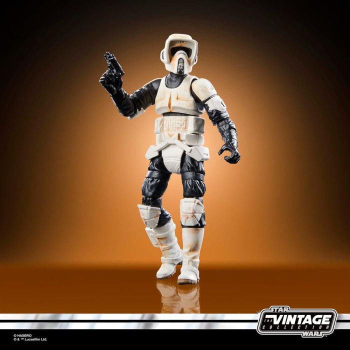 Figura Speeder Bike Scout Trooper & Grogu the Mandalorian Star Wars 9cm 18