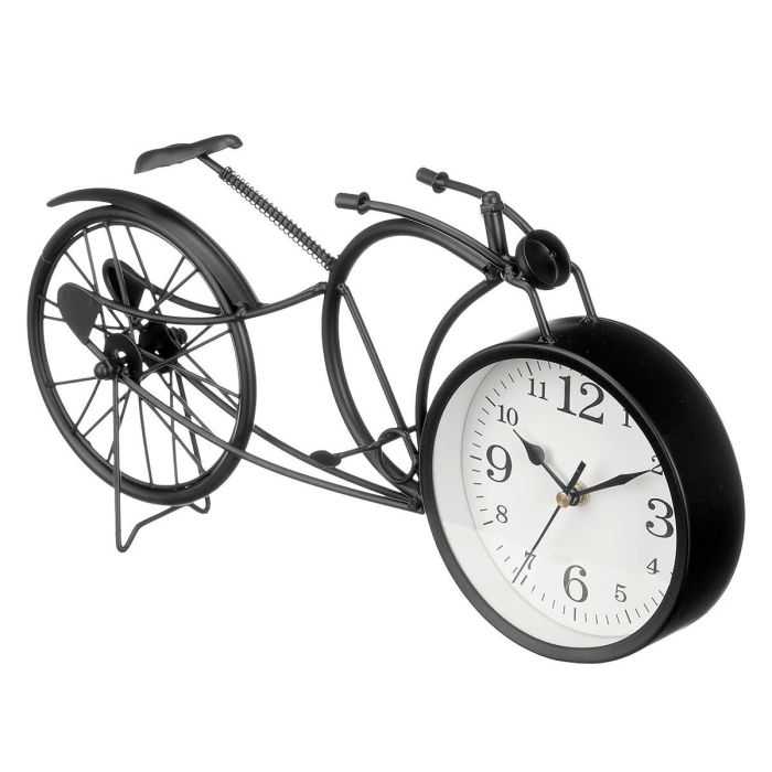 Reloj Forja Bicicleta Negro 19,5Cm Giftdecor (4 Unidades) 2 Reloj Forja Bicicleta Negro 19,5Cm Giftdecor (4 Unidades) 2