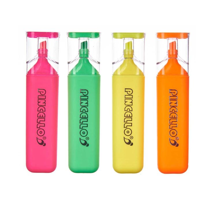 Set 4 Fluorescentes Grandes Pincello 16X20CM (24 Unidades) 1 Set 4 Fluorescentes Grandes Pincello 16X20CM (24 Unidades) 1