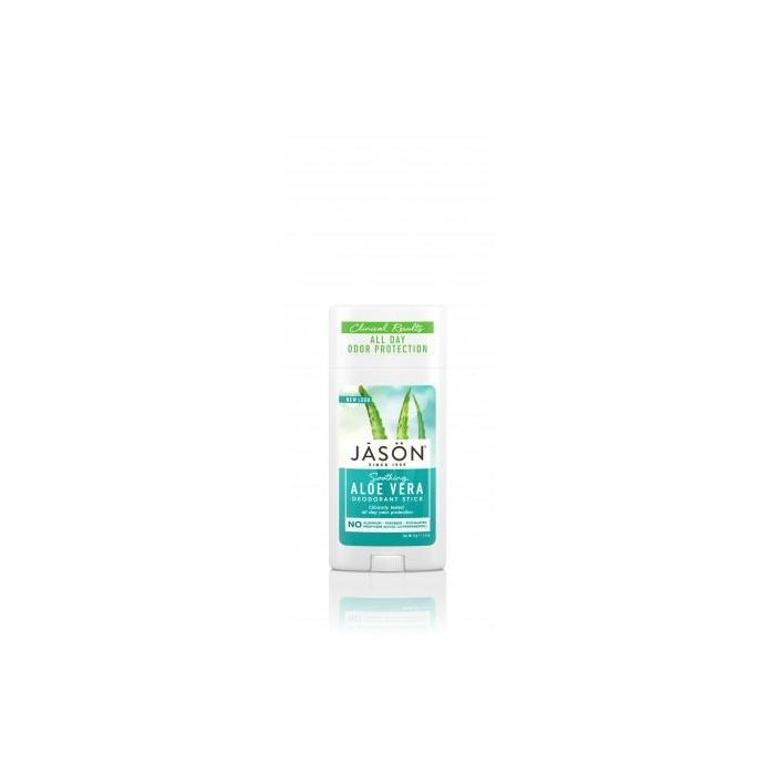 JASON Aloe Vera Desodorante Stick 70g. Neutraliza Olor con Vitamina E para Axilas Sensibles