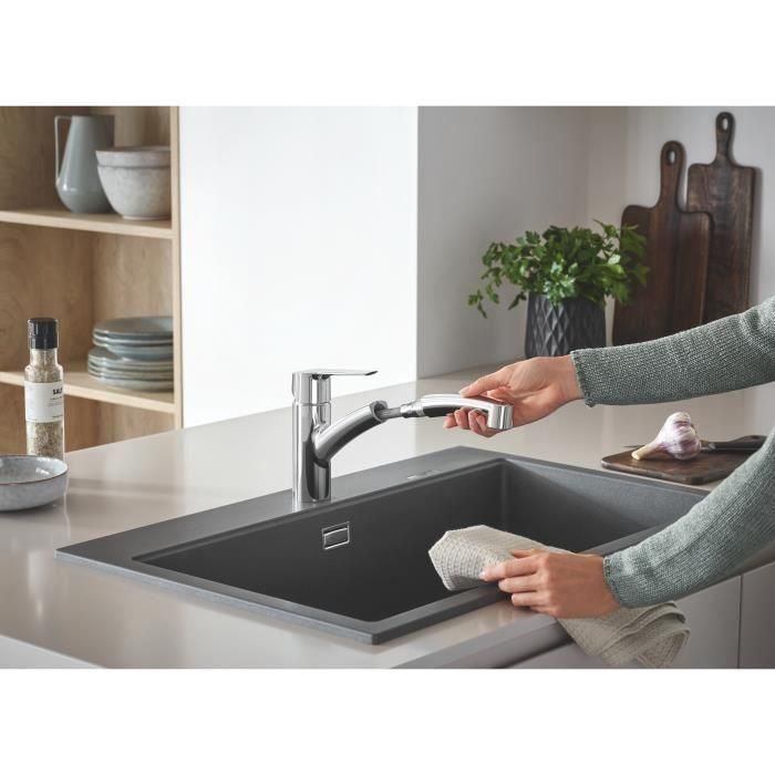 Mezclador de fregadero monomando GROHE - Cromo 3 Mezclador de fregadero monomando GROHE - Cromo 3
