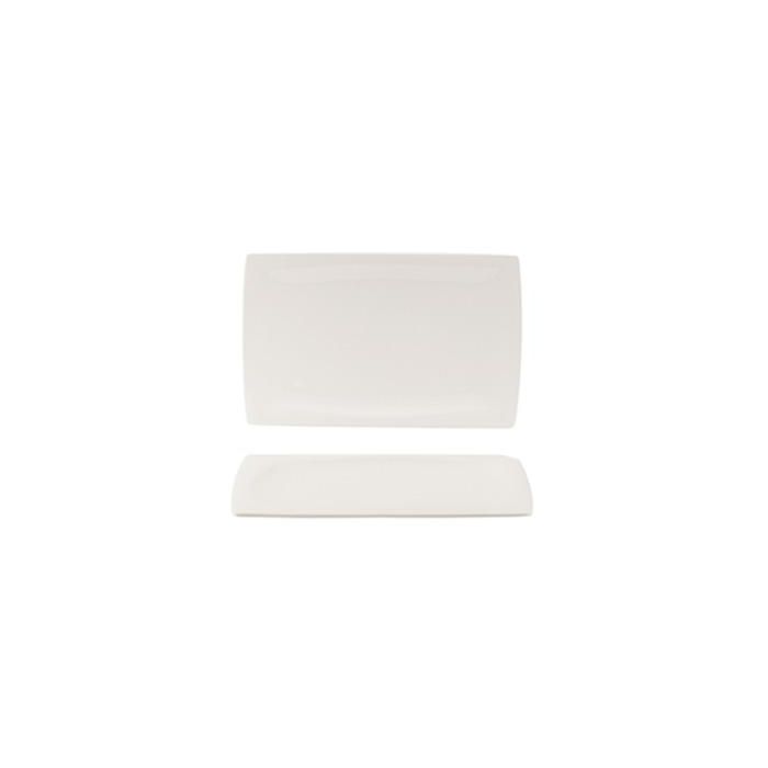 Fuente Noubon Quat 33x19 cm - Porcelana Marfil - SUMMA (4 Unidades) Fuente Noubon Quat 33x19 cm - Porcelana Marfil - SUMMA (4 Unidades)