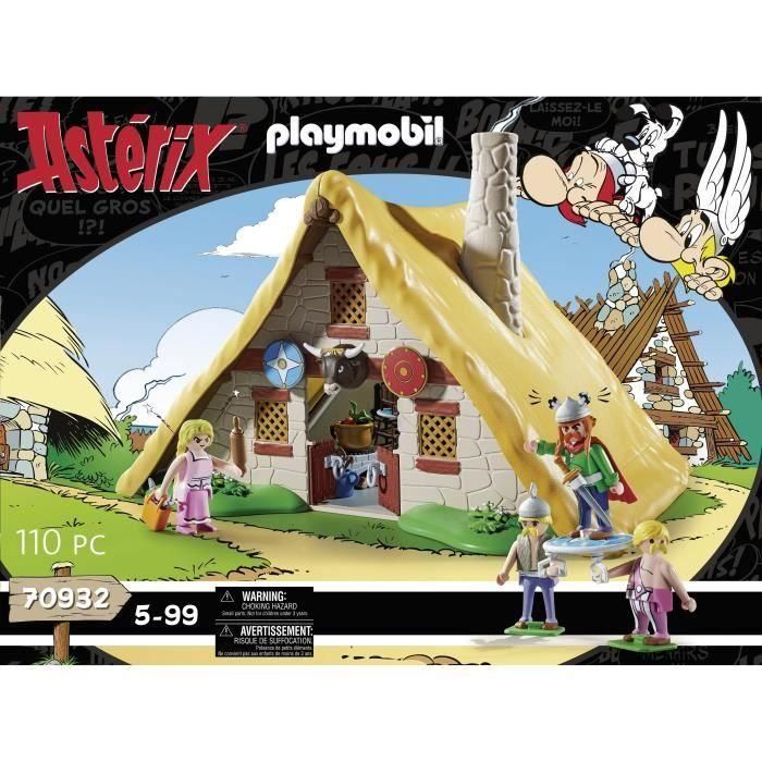 Cabaña de abraracúrcix playmobil astérix 5