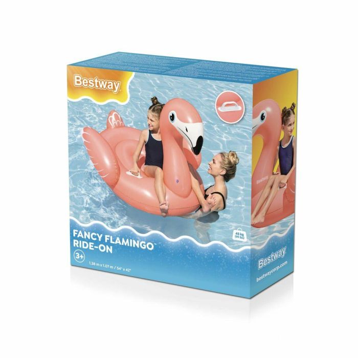 Bestway Figura Hinchable Flamenco con Asas 138x107 cm +3 Años Playa y Piscina 41525 Bestway Figura Hinchable Flamenco con Asas 138x107 cm +3 Años Playa y Piscina 41525