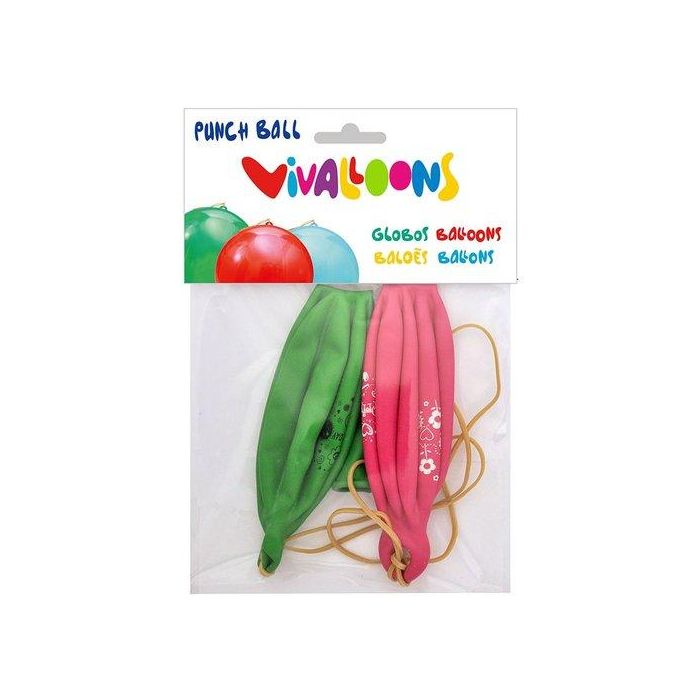 Globos Punch Ball Diseños Surtidos Bolsa 2