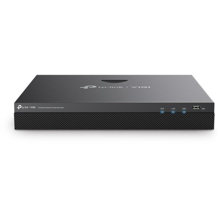 TP-LINK VIGI NVR2016H Grabadora de vídeo en red 16 canales 4K 10TB Negro 0 TP-LINK VIGI NVR2016H Grabadora de vídeo en red 16 canales 4K 10TB Negro 0