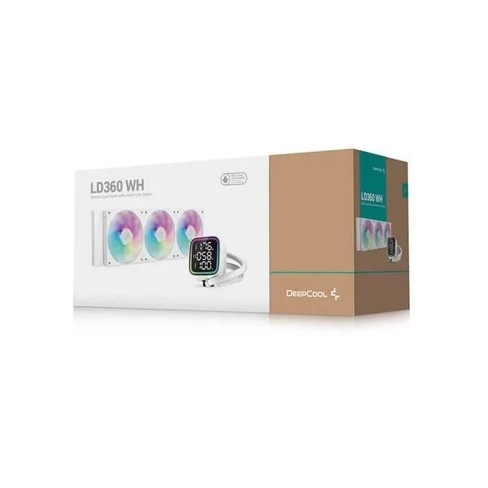 Deepcool AAAQQ90022 Refrigerador Líquido Todo en Uno LD360 Blanco 12 cm 1 Pieza 5