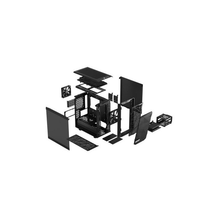 Fractal Design Meshify 2 Mini Negro 20 Fractal Design Meshify 2 Mini Negro 20