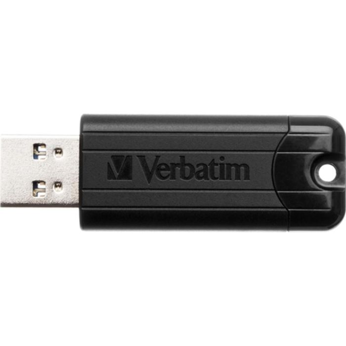 Verbatim Pendrive Pinstripe 32 grb High Speed Retráctil Usb 3.2 Negro Verbatim Pendrive Pinstripe 32 grb High Speed Retráctil Usb 3.2 Negro