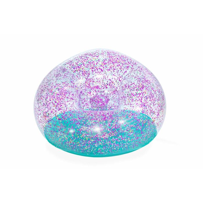 Bestway Sillon Hinchable Gigante Purpurina 114x112x66 cm +6 Años Interior y Jardin 75115 13